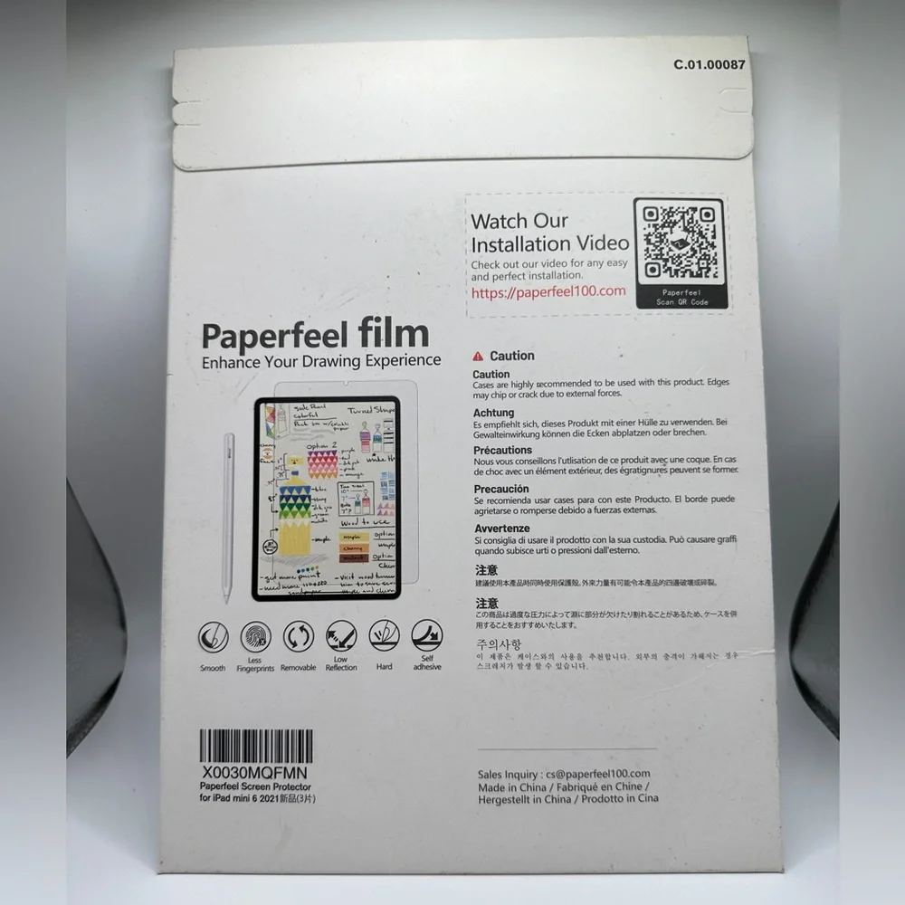 iPad Mini 6 Paperfeel Screen Protector